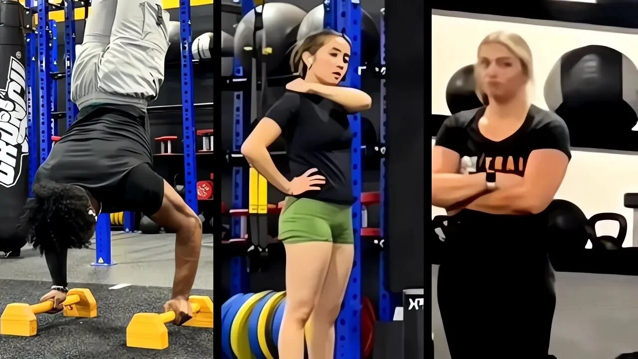 🔥Scaring People in The Gym With Calisthenics #91