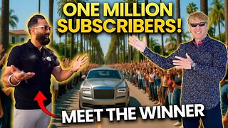 WE FINALLY FLEW HIM TO BEVERLY HILLS! MILLION SUBSCRIBER GIVEAWAY