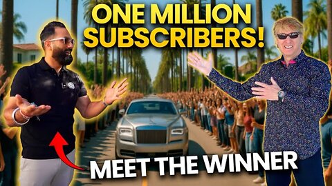 WE FINALLY FLEW HIM TO BEVERLY HILLS! MILLION SUBSCRIBER GIVEAWAY