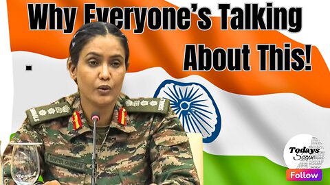 Viral Speech of Colonel Sofia Qureshi: “I Am Muslim But...” Sparks Social Media Storm in 18 Seconds