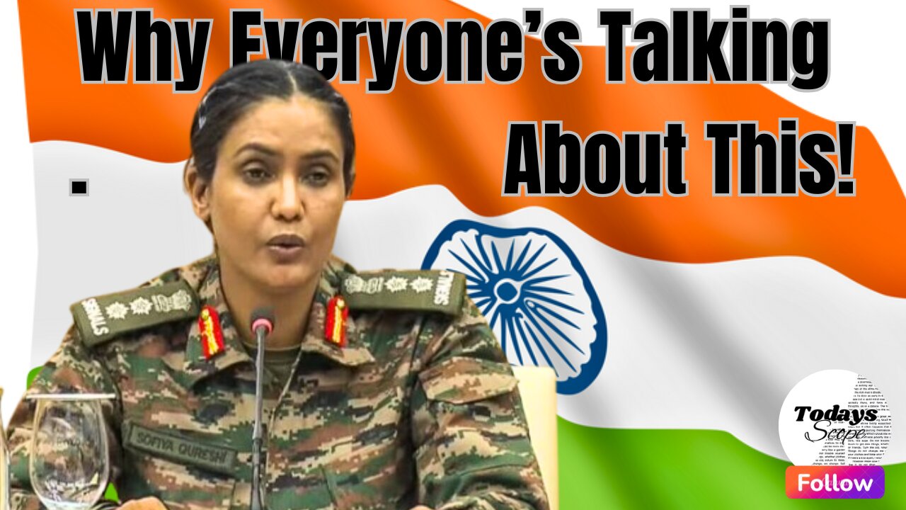 Viral Speech of Colonel Sofia Qureshi: “I Am Muslim But...” Sparks Social Media Storm in 18 Seconds