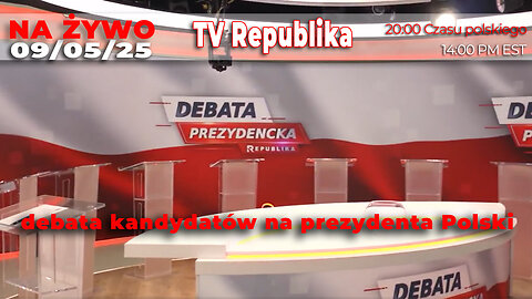 🔴 Live 09/05/25 | TV REPUBLIKA | Debata Prezydencka