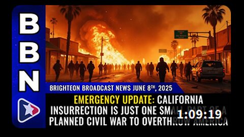 California insurrection is just one small part of a planned CIVIL WAR to overthrow America