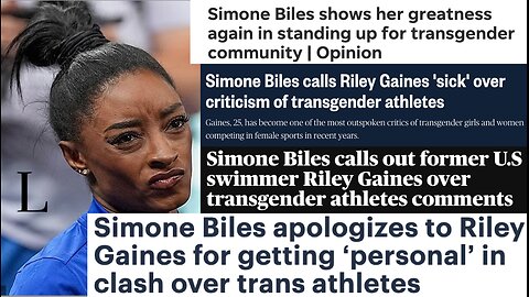 SIMONE BILES CATCHES L DEFENDING TRANS ATHLETES | MLBGTQ : RAINBOW BASEBALLS