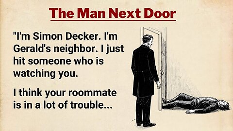 The Man Next Door ⭐ Learn English by Reading and Listening | English Listening practice