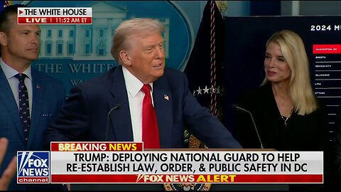 Trump Gets Asked About Building New Briefing Room