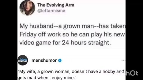 My husband--a grown man--has taken Friday off work so he can play his new video game for 24 hours