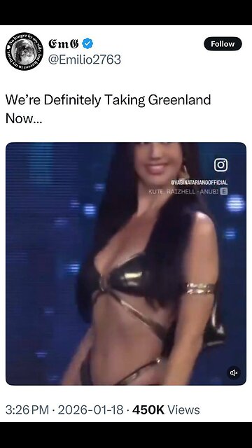 Ms. Greenland?