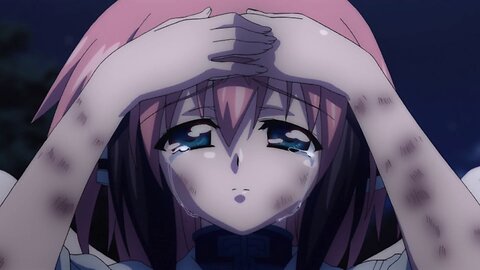 Heaven's Lost Property - Ikaros cries