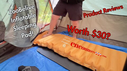 Zoobelives Airlive 2000 Inflatable Sleeping Pad Field Review