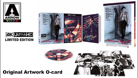 American Gigolo [Arrow Video Limited Edition 4K UHD Original Artwork O-card | Arrow Store Exclusive]