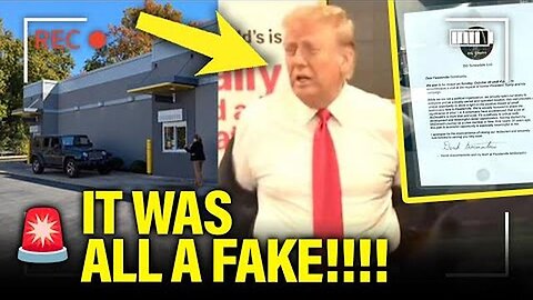 "Exposed: The Truth Behind Trump's Failed Stunt at a Closed McDonald's"