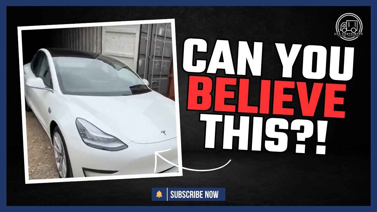 Can You Fit a Car in a Container? 🚗📦 | USA Containers