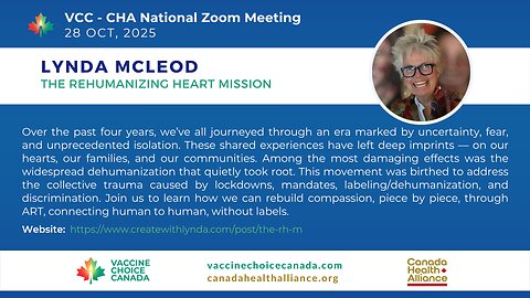 Lynda McLeod - REHUMANIZING HEART MISSION