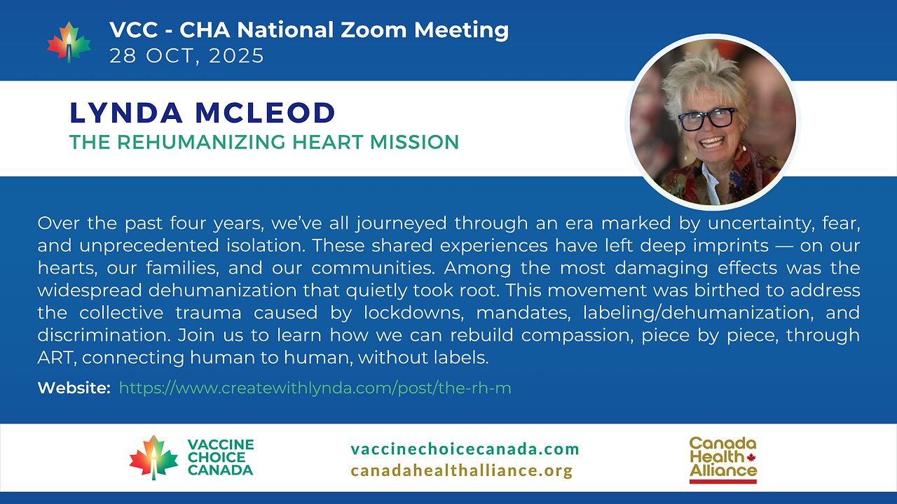 Lynda McLeod - REHUMANIZING HEART MISSION