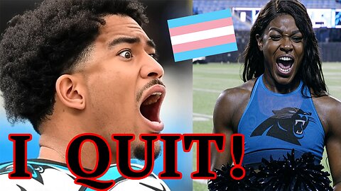Carolina Panthers TRANSGENDER cheerleader QUITS after NFL gets DESTROYED for GAY MALE CHEERLEADERS!
