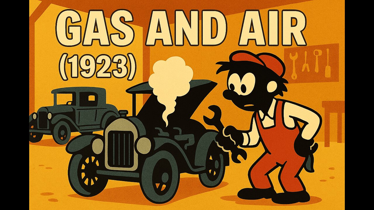 Gas and Air (1923) | Stan Laurel’s Hilarious Auto Shop Antics