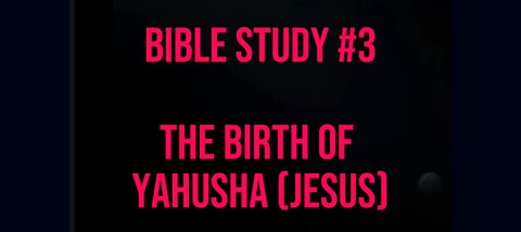 Bible Study #3: The Birth Of Yahusha (Jesus) 📖 #signlanguage #talk #asl #knowledge