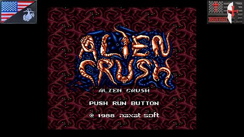 エイリアン・クラッシュ (PC Engine - Attract Mode) [JP Version of "Alien Crush"]