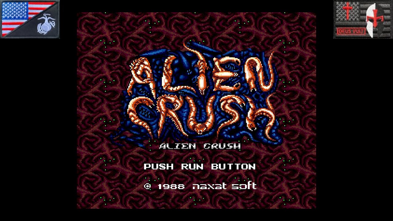 エイリアン・クラッシュ (PC Engine - Attract Mode) [JP Version of "Alien Crush"]