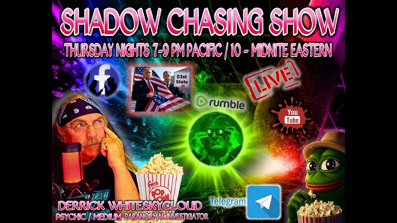 The DAY??? the "EARTH STOOD STILL" on Shadow Chasing Show 3-7-2025