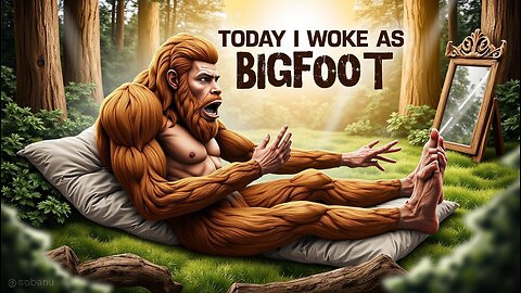 Today, I woke up in the body of Bigfoot.