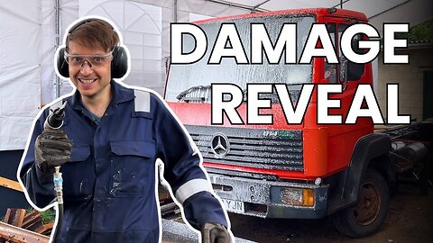 How Bad Is The Rust? 🚚 Restoring Our Old Truck For An Off-Grid Camper