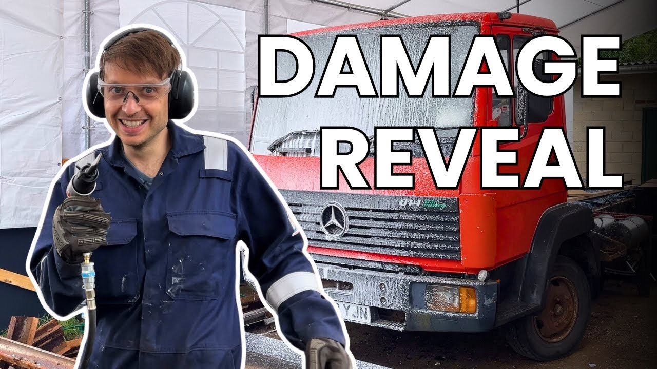 How Bad Is The Rust? 🚚 Restoring Our Old Truck For An Off-Grid Camper