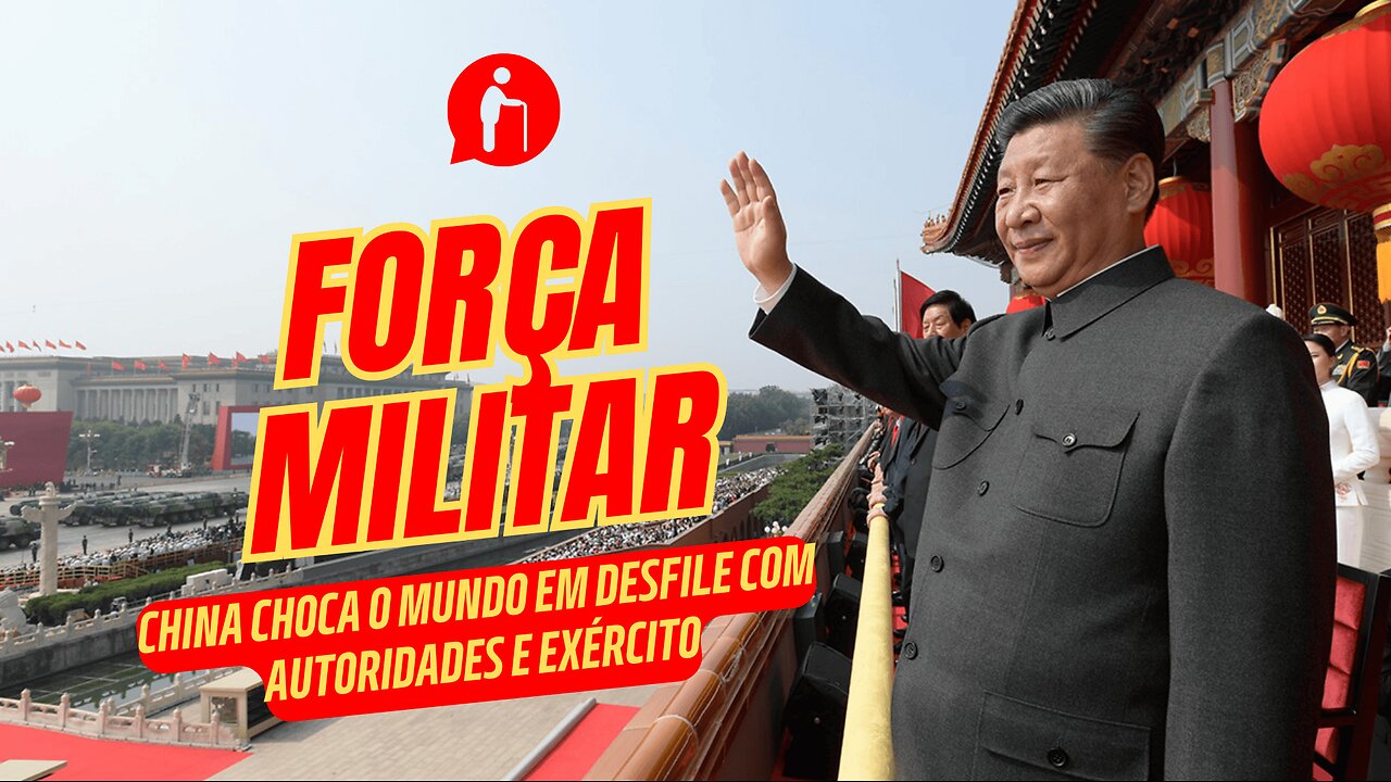 China CHOCA o Mundo com sua força militar