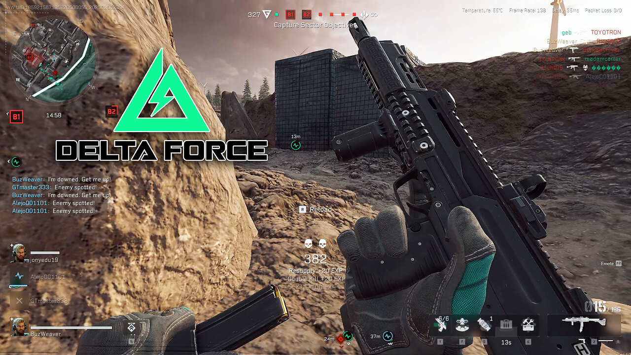 Delta Force Open Beta MP7 QJB201 Trench (One of my favorite maps)