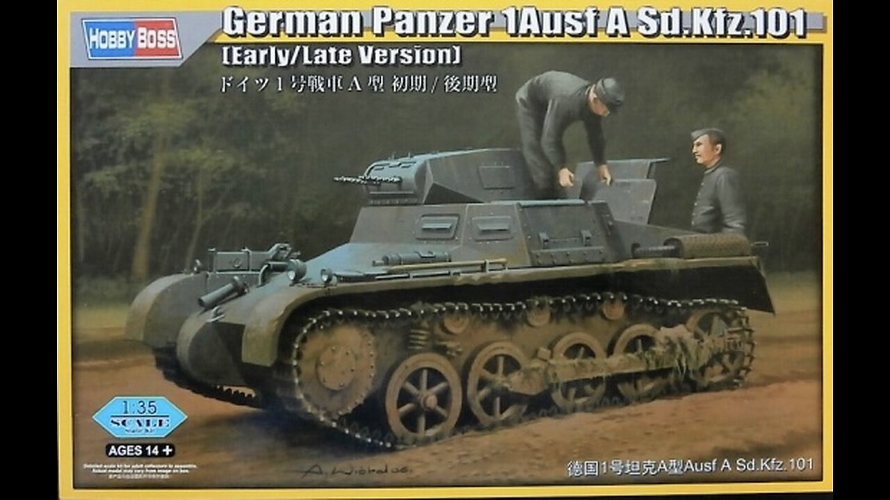 Model Building Panzer 1 A pt.2