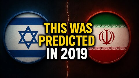 Events between Israel and Iran were predicted long ago. Or is it just a coincidence?