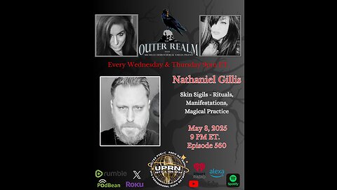The Outer Realm- Skin Sigils, Rituals, Manifestations, Magical Practices with Nathaniel Gillis
