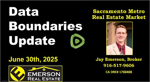 Sacramento Metro Real Estate Data Boundaries