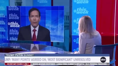 MARCO RUBIO DETROYS NARRAIVE THAT "TRUMP FOLDED TO PUTIN"