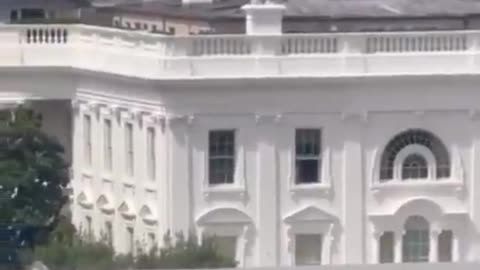 'Large Object' Tossed Out Of White House Window, Sparking Concern