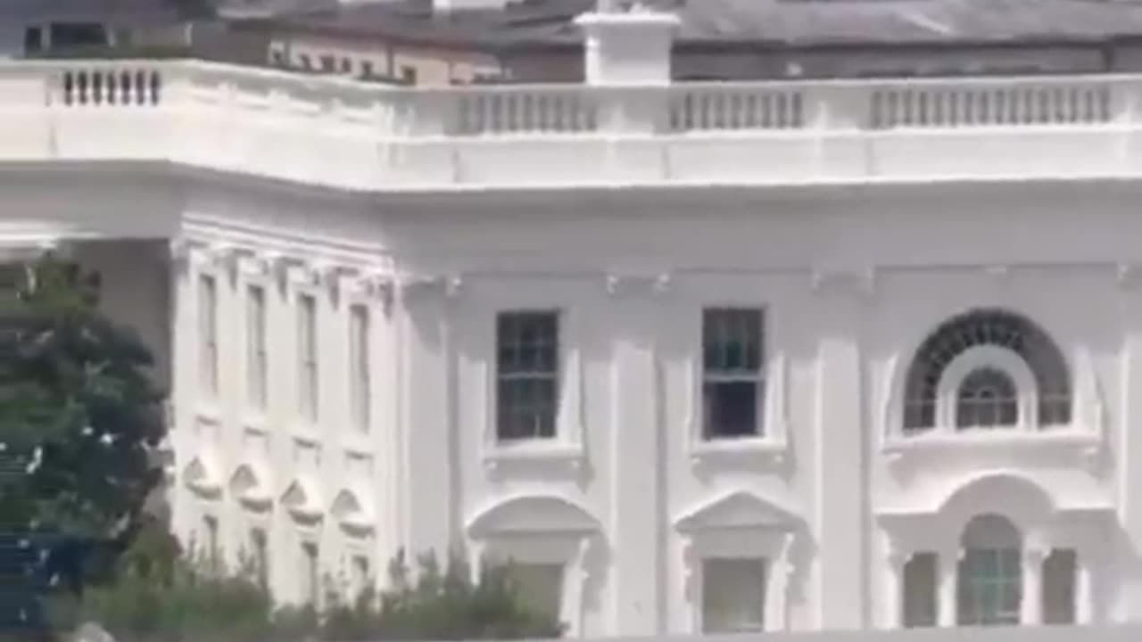 'Large Object' Tossed Out Of White House Window, Sparking Concern