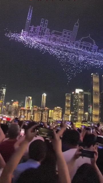 Viral Chinese drone show