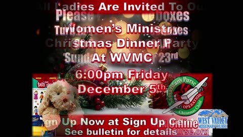 West Valley Missionary Church Service - November 9, 2025