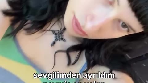 Turkish tgirl inside the train