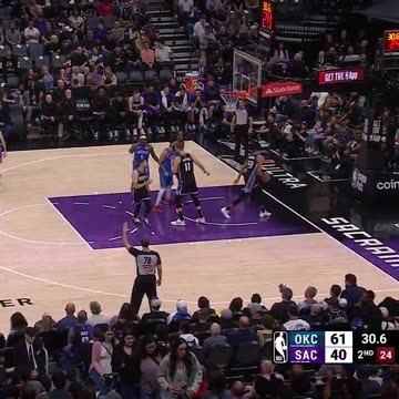 NBA - SGA IS GOING OFF. Pull-up 3 🎯 Circus layup 👀 Step-back 3 🔥