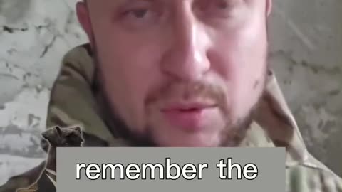 Ukrainian soldier