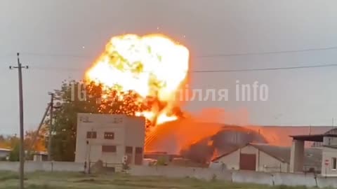 💣🏭 Ukraine Russia War | Russian Geran Drone Hits Novofedorivka Hangar | RCF