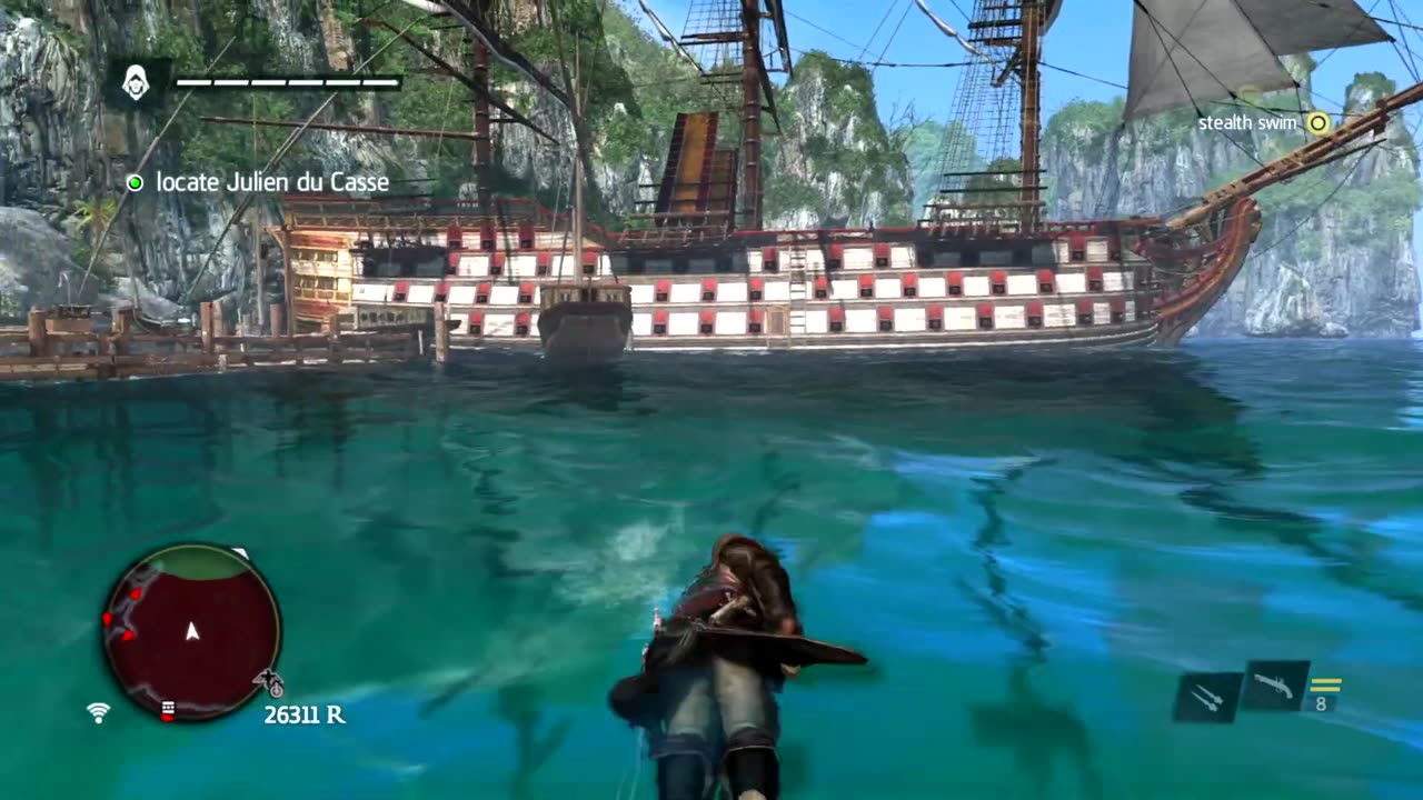 Assassin's Creed 4 Black Flag Gameplay Walkthrough Part 8 - No Commentary