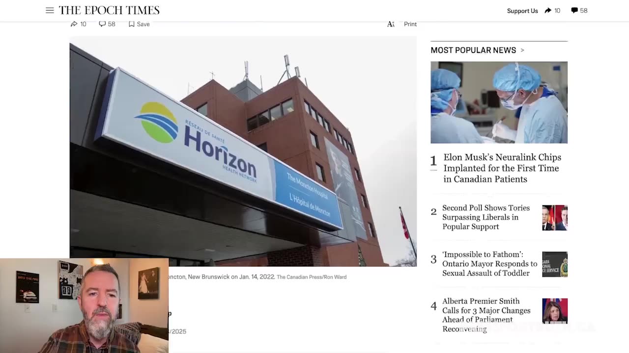 Mandatory Masking Has Been Reinstated In New Brunswick Hospitals…In 2025…
