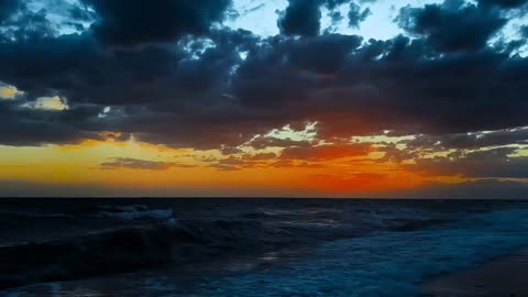 Continuous sea surf noise | White noise for deep relaxation, meditation and sleep
