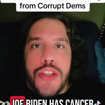 The point of telling us Biden has cancer. Yeah, no, we aren't giving Dems & media a pass..