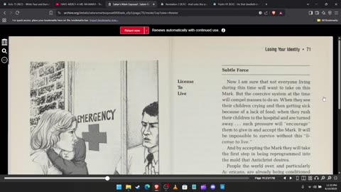 "SATANS MARK EXPOSED" BY SALEM KIRBAN: MAKING A MAN A CHEMICALLY CONTROLLED MACHINE