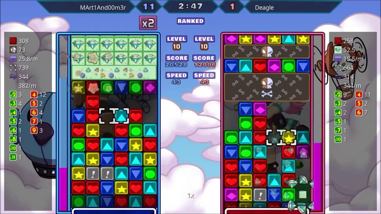 Panel Attack 2-Player (12-11-2025): MArt1And00m3r vs. Deagle