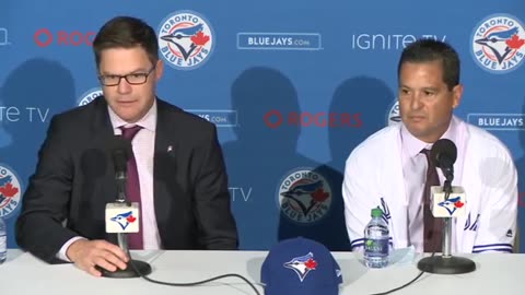 Conférence de Presse des Blue Jays de Toronto
